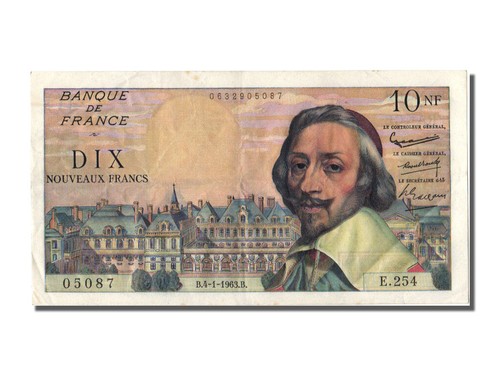 Billet france 10 nouveaux - france,,