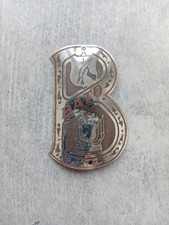 Plaque De Vélo Ancienne