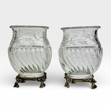 Baccarat - Pair de vases dans