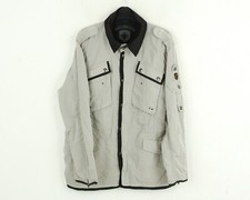 WELLENSTEYN Veste Lounge Pour Hommes L Imperméable Coupe-Vent Légère Champ Grey