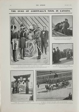 1901 Imprimé Duc De Cornwall