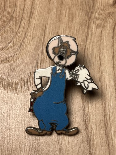 Pin loup tex avery signé - pin’s,