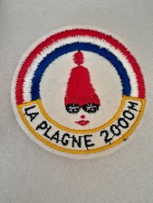 ECUSSON  COUDRE LA PLAGNE 2000 M SKI MONTAGNE. ANCIEN PATCH BLASON