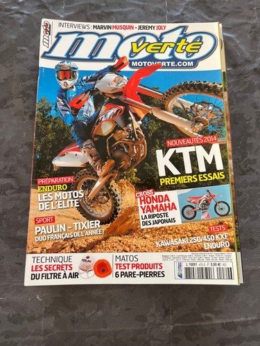 Moto verte 470 revue - verte, n°470