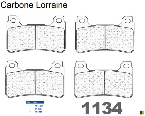 Plaquettes carbone lorraine - plaquettes,