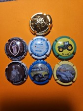 Lot de 6 capsules  champagne Philippe Doury + AMOUR DE DEUTZ OR 2014