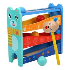 Jouet de chute de balle roulante en bois pour bébé jouet d'activité jouet