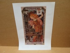 IMPRIMERIE publicité Imprimerie G de MALHERBE illustration Eugène GRASSET c1925