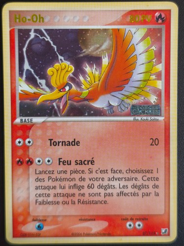 Carte pokémon reverse - oh,