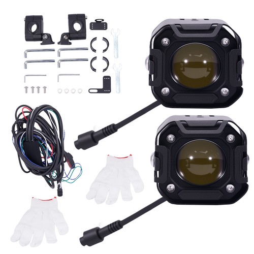 Feux auxiliaires moto led 80w - feux,