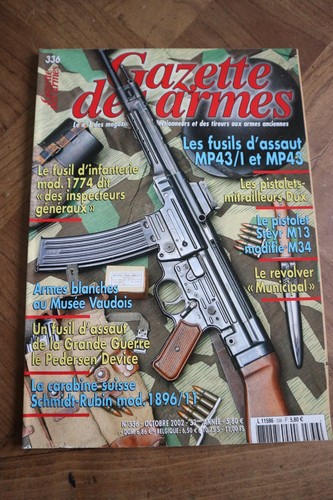 Revue gazette armes 336 - gazette, 2002