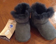 Emu 100% Australian Sheepskin Baby Bootie B10301 6-12 months.