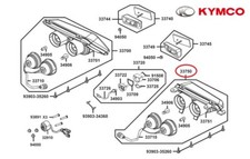 NEUF OEM KYMCO FEU ARRIERE