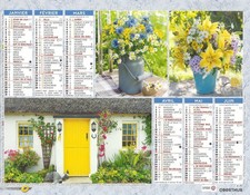 Calendrier du Facteur 2026 - Almanach mural Villages & Patrimoine