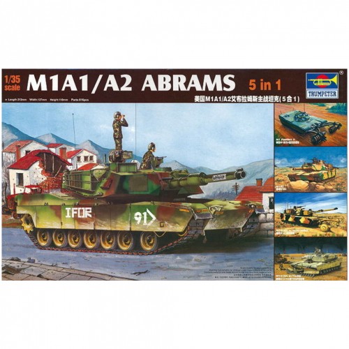 Trumpeter m1a1 abrams - abrams, 5
