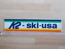 Autocollant K2 - SKI - USA