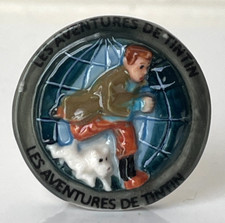 Superbe fève Les Aventures De Tintin 2013 Galette des Rois French charm !
