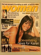 WOMAN magazine 23/08/2004 SURANNE JONES Coronation Street Ray Winstone UK