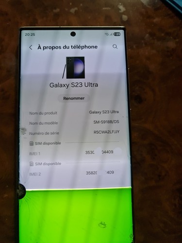 écran origine samsung - d’origine,