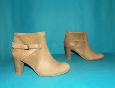 bottines low boots COMPTOIR DES COTONNIERS en cuir et daim beige  pointure 36