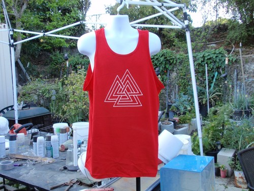 Valknut celtic mens tank - celtic,