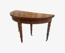 Table-console demi lune en