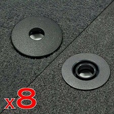 Voiture Tapis Fixation Pince Remplacement Accessoire Auto Noir Attaches