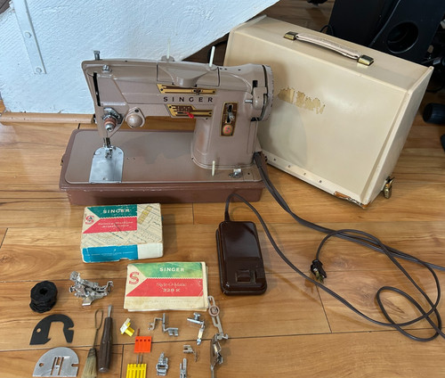 Vintage singer 328k - vintage,