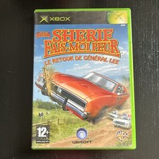 JEU XBOX 1ERE GÉNÉRATION SHÉRIF FAIS MOI PEUR LE RETOUR DU GÉNÉRAL LEE / FR