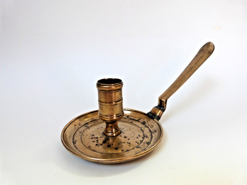 Bougeoir main bronze - bougeoir,