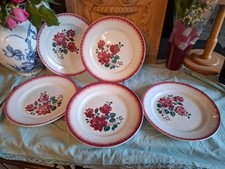 Lot 5 assiettes plates FB