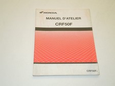 Revue technique / manuel atelier HONDA CRF 50 de 2004