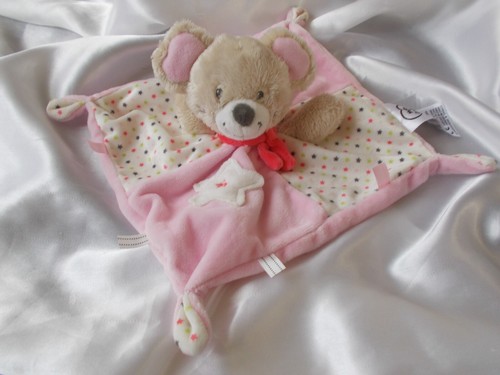 Doudou koala ours rose