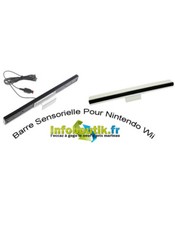 BARRE CAPTEUR INFRAROUGE FILAIRE POUR NINTENDO Wii, WiiU™