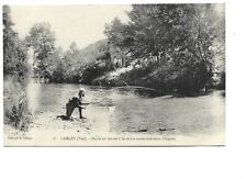 83   CARCES  PECHE AU LANCER A LA TRUITE SAUMONTEE