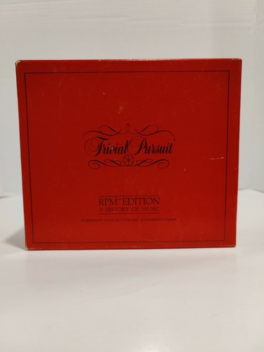 Vintage trivial pursuit rpm - trivial,