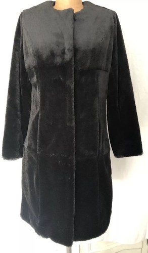 Luxury faux fur seamed - luxury, black