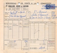 1958  ETS CHAILLOUX GEISER ET