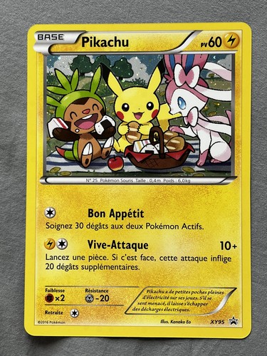 Carte pokémon pikachu - carte,