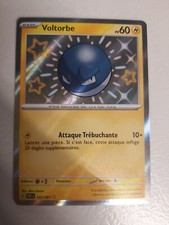 Carte Pokemon VOLTORBE 133/091 HOLO SHINY EV4.5 Destinées de Paldea PAF FR NEUF