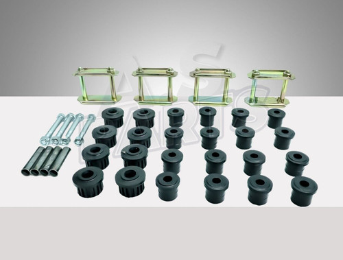 Spring bush bolt shackle - bolt, /