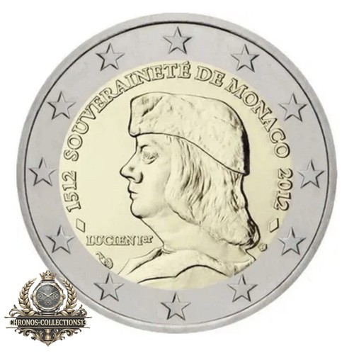 Euro monaco 2012 lucien 1er - 2,