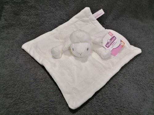 Doudou plat carré agneau - carré,