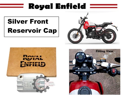 Royal enfield silver front - royal, "silver