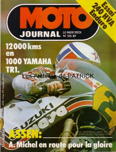 Moto journal 515 - , yamaha