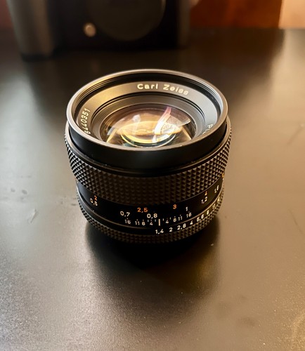Exc contax carl zeiss planar - contax,