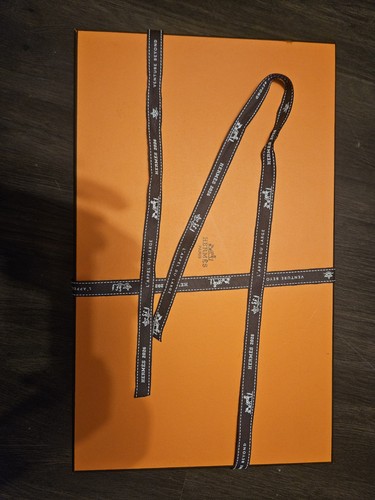 Boîte hermes carton orange - boîte,