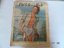 LE PETIT ECHO DE LA MODE N°28 09/07/1939 MODE EN VILLEGIATURE MONTAGNE MER   K39