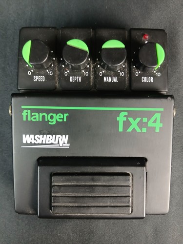 Washburn flanger pedal - washburn, fx:4