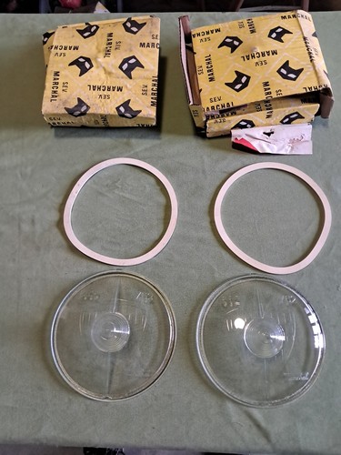 Deux verres phares - verres, de